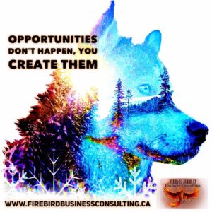 Opportunities don’t happen, you create them - Business Consultant Saskatoon